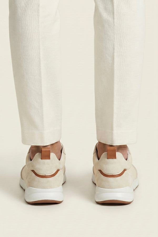 Solano Leather Slip-On Cream