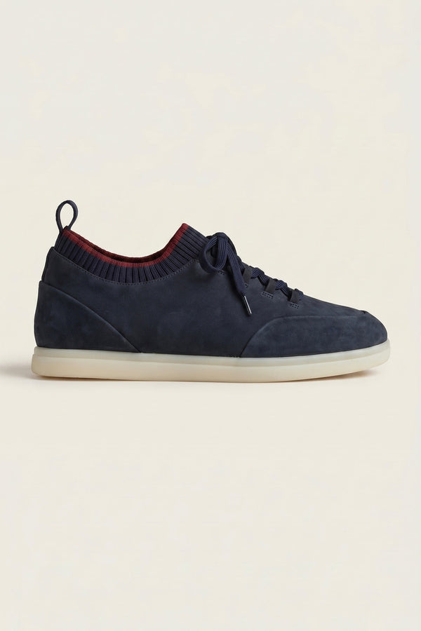 Solano Suede Slip-On Navy