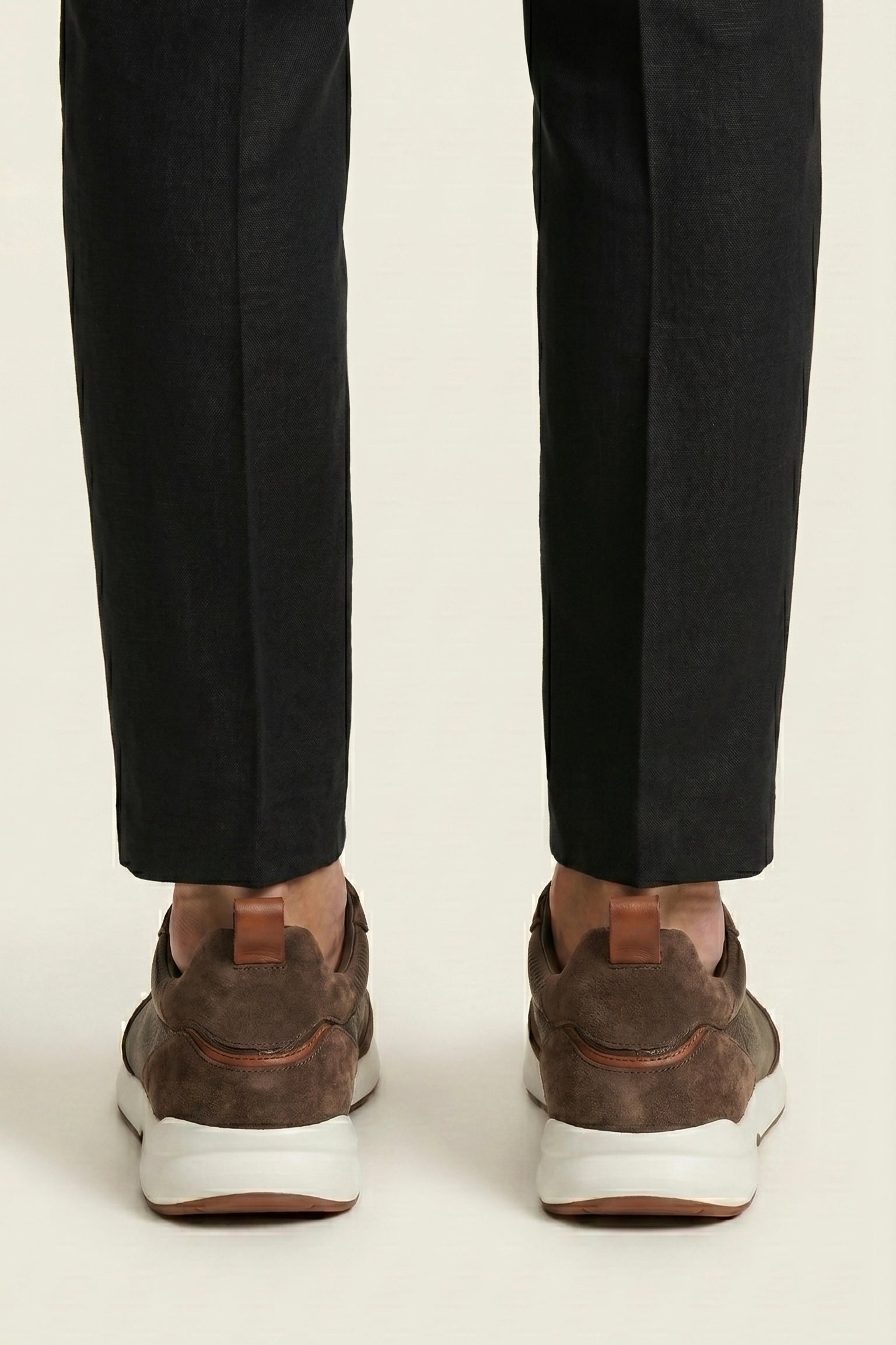Solano Leather Slip-On Dark Brown