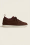 Solano Suede Slip-On Dark Brown