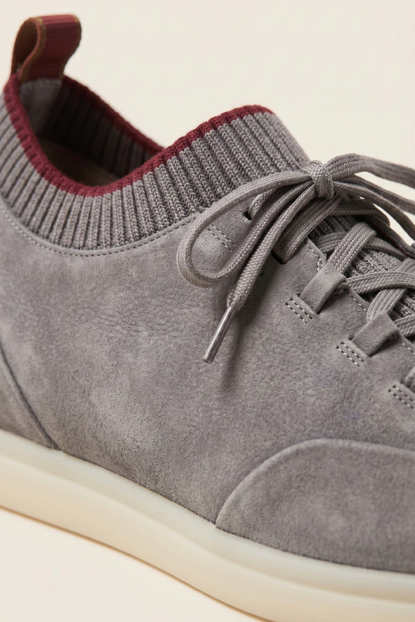 Solano Suede Slip-On Grey