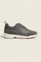 Solano Leather Slip-On Grey