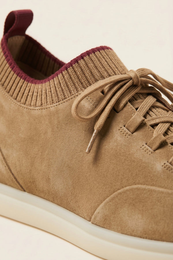 Solano Suede Slip-On Camel