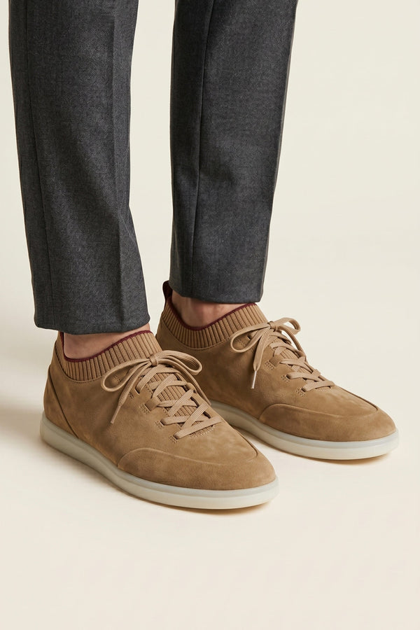 Solano Suede Slip-On Camel