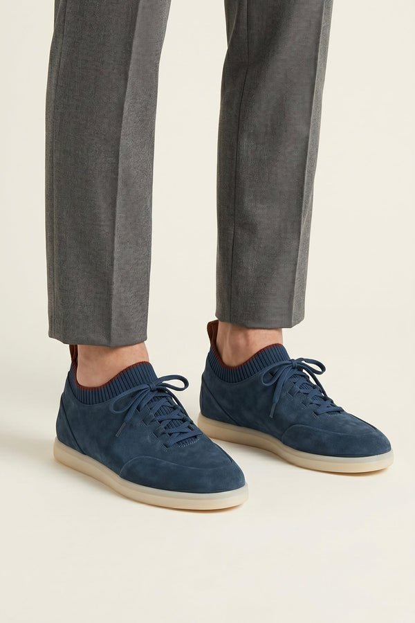 Solano Suede Slip-On Blue