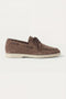 Marina Yacht Walk Suede Loafer Taupe
