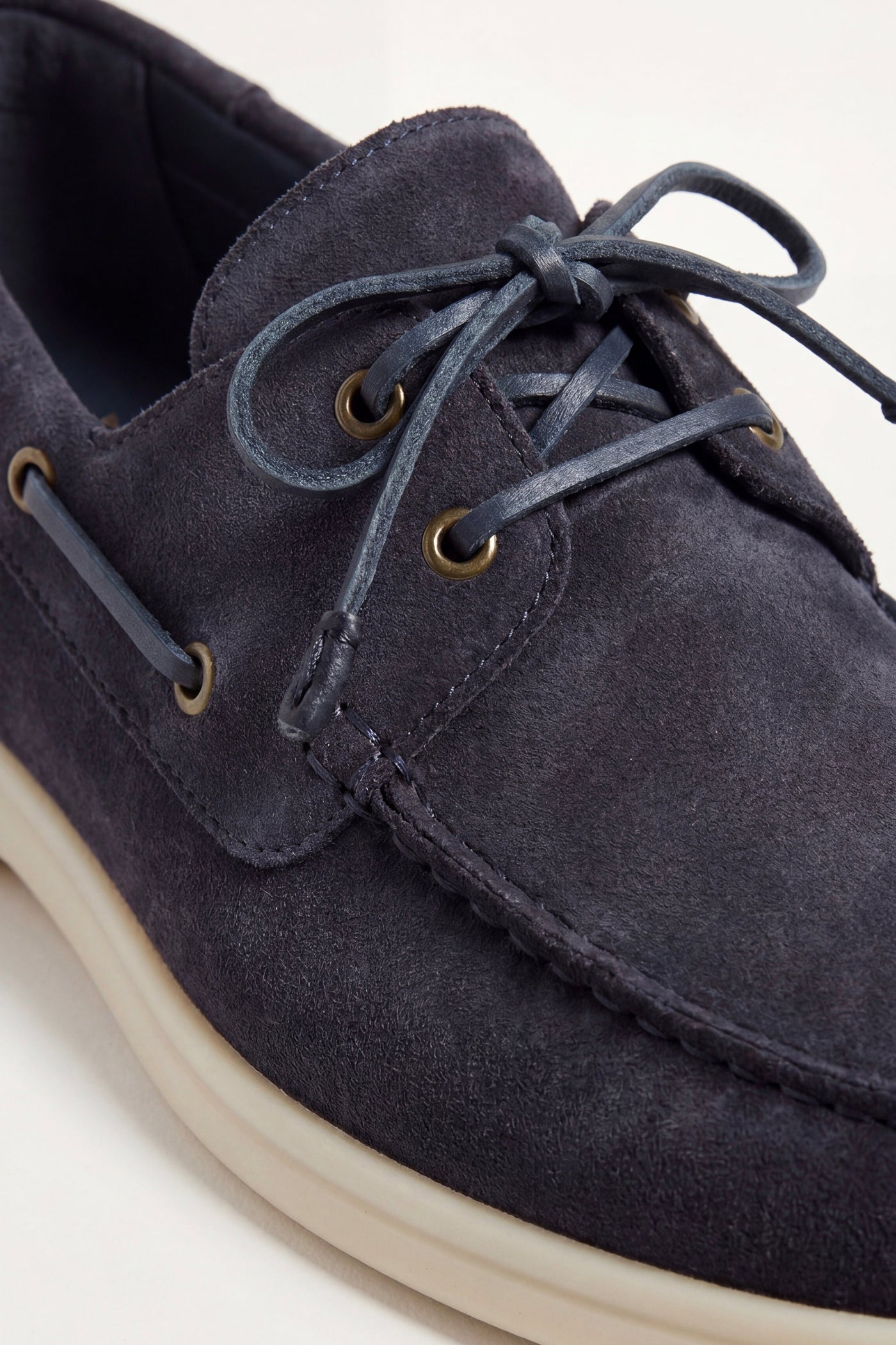 Marina Yacht Walk Suede Loafer Navy