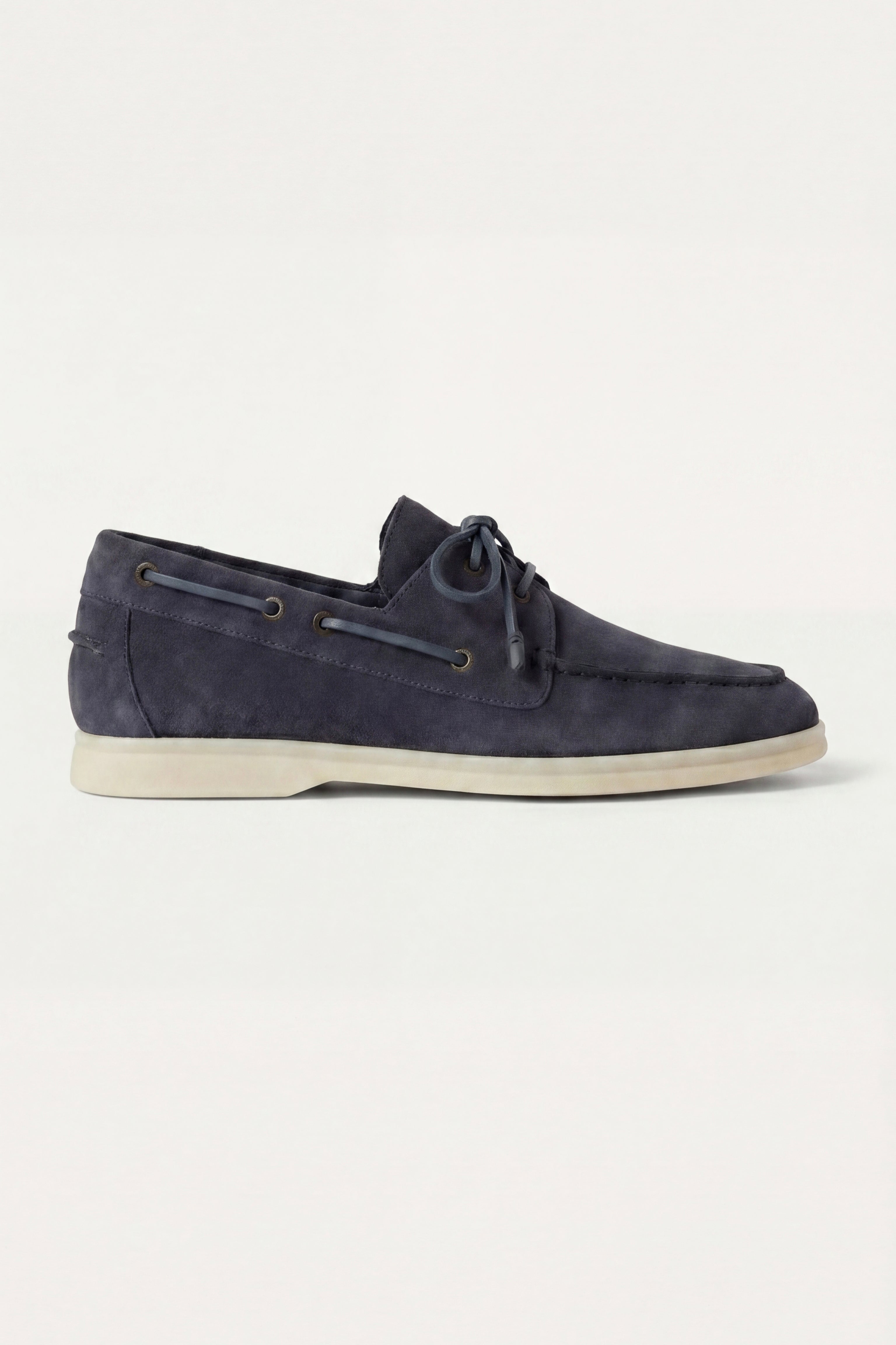 Marina Yacht Walk Suede Loafer Navy