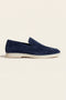 Leonis Suede Loafers Navy
