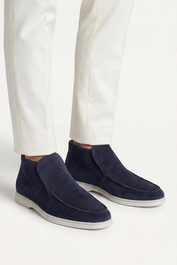 Arzano High Top Loafer Navy