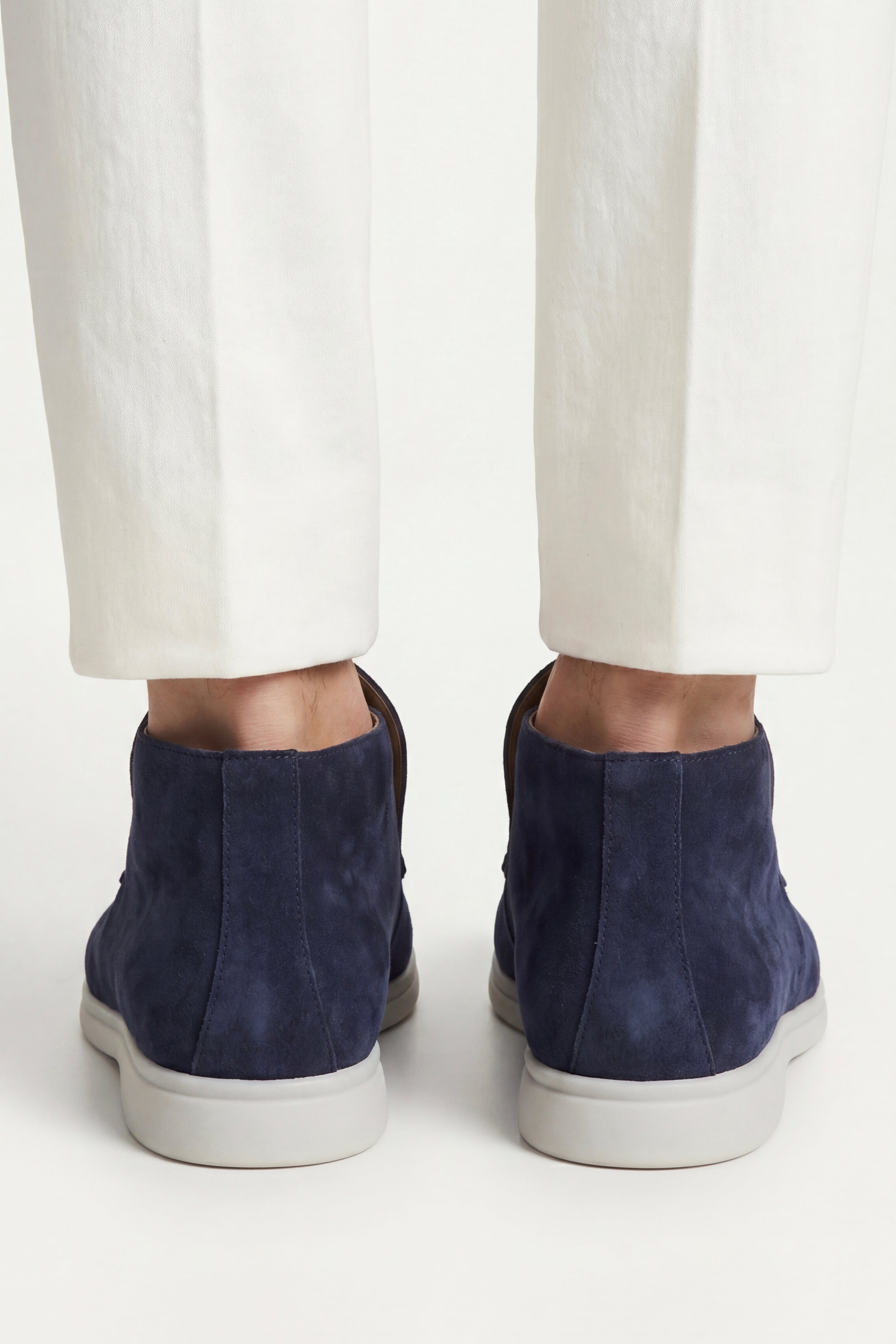 Arzano High Top Loafer Navy