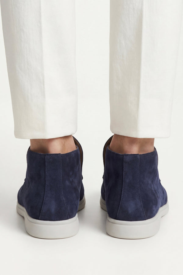Arzano High Top Loafer Navy