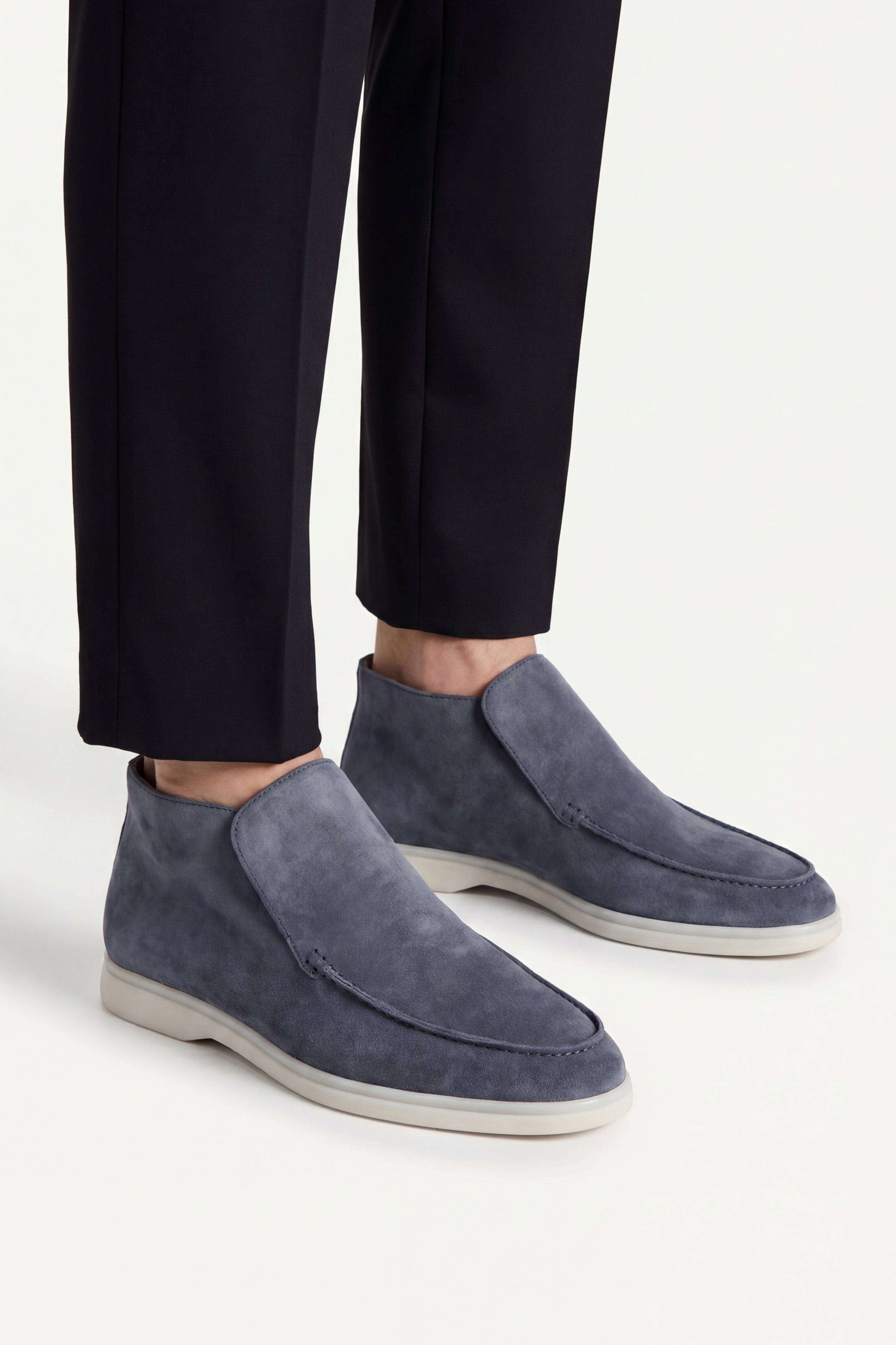 Arzano High Top Loafer Blue