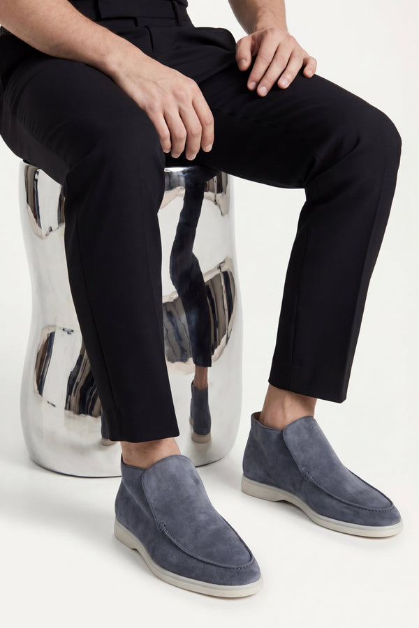 Arzano High Top Loafer Blue