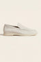 Leonis Suede Loafers Off White