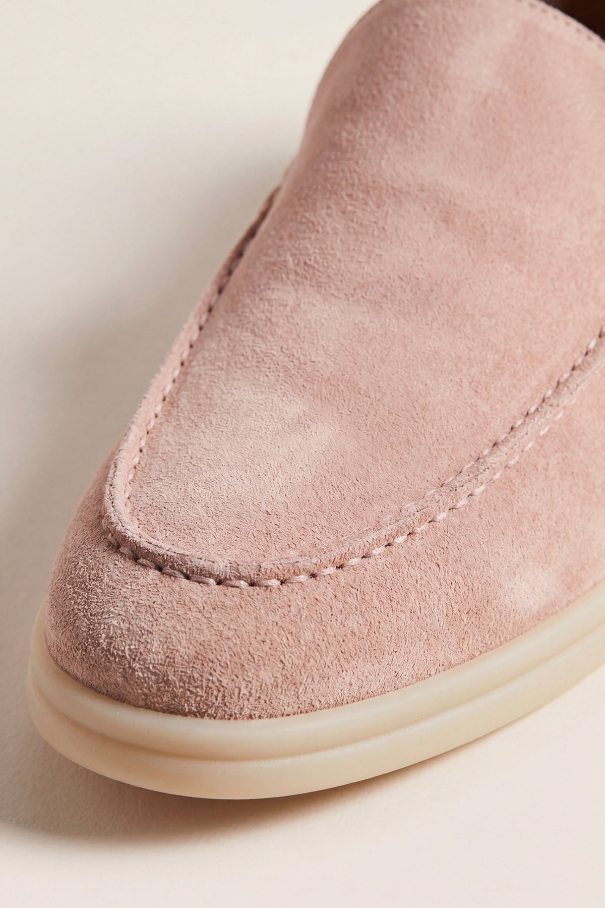 Ennio Suede Loafers Pink