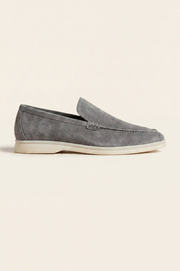 Leonis Suede Loafers Grey