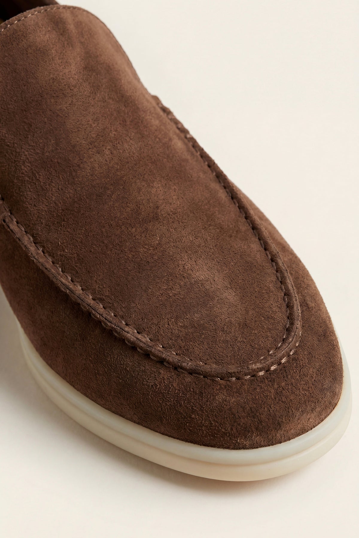 Ennio Suede Loafers Brown