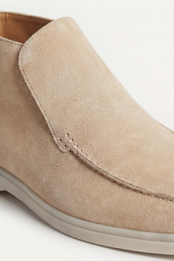 Arzano High Top Loafer Beige
