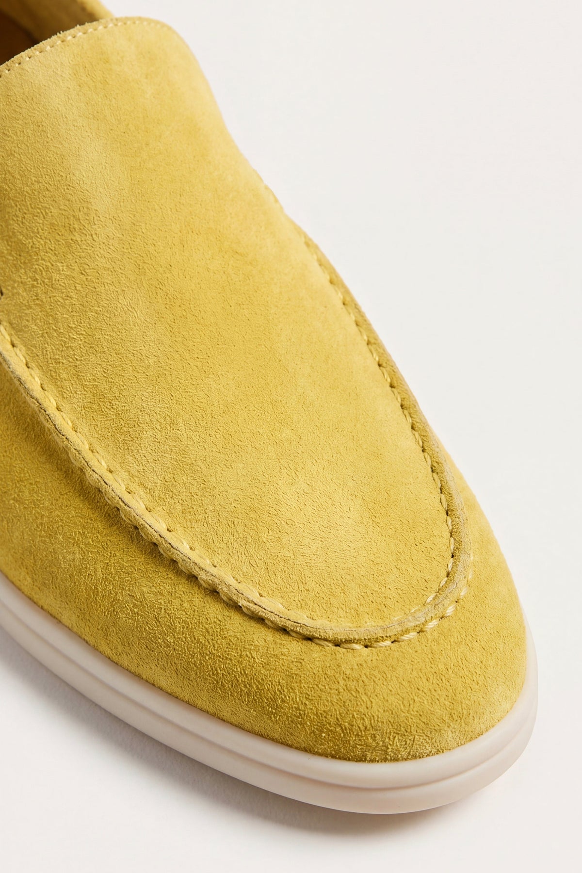 Ennio Suede Loafers Yellow