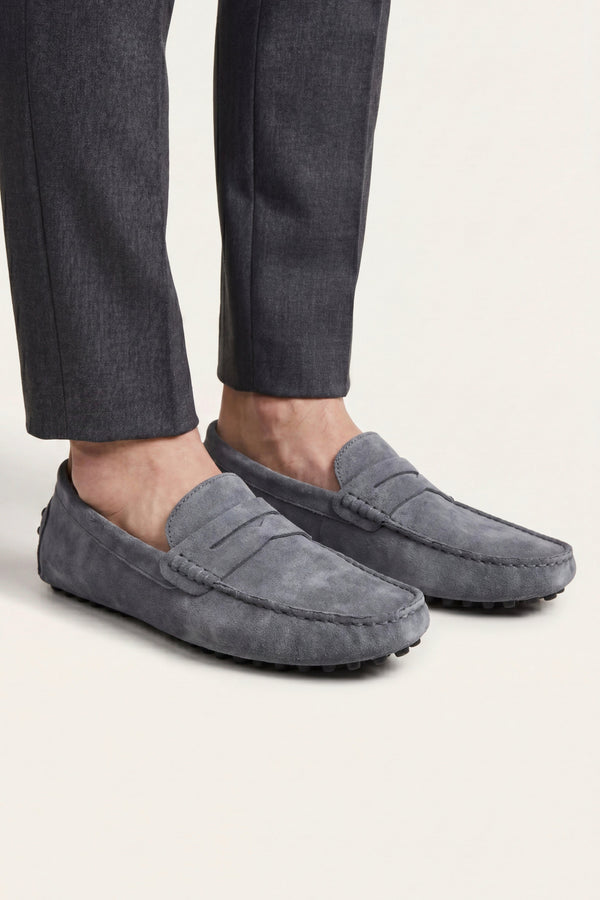 Ravino Driver Loafer Grey