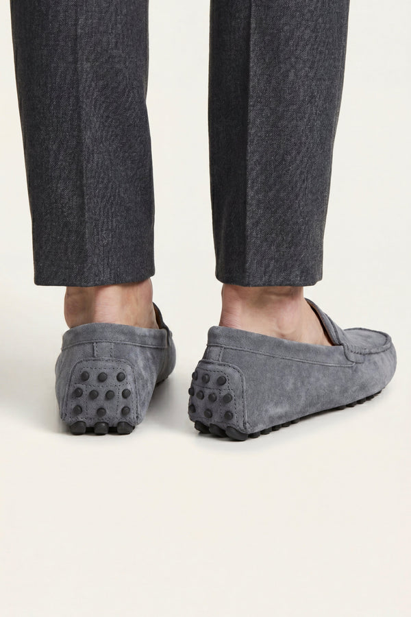 Ravino Driver Loafer Grey