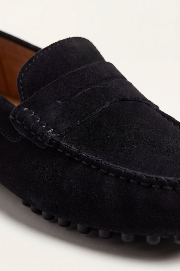 Ravino Driver Loafer Black