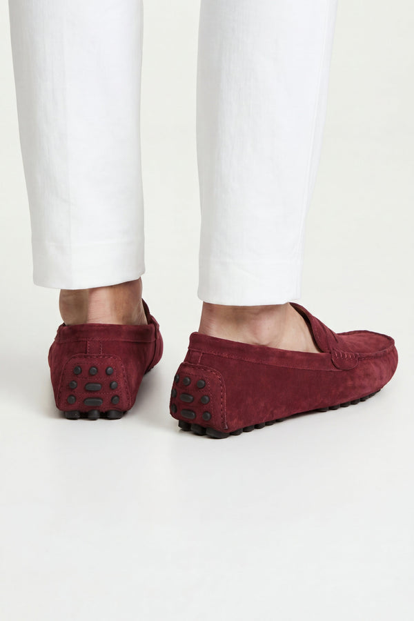 Ravino Driver Loafer Burgundy