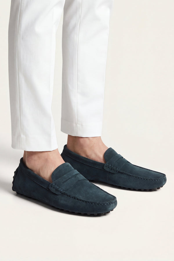 Ravino Driver Loafer Dark Teal
