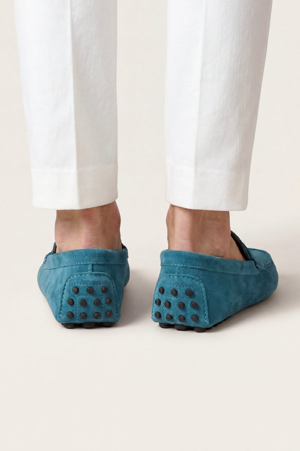Ravino Driver Loafer Teal