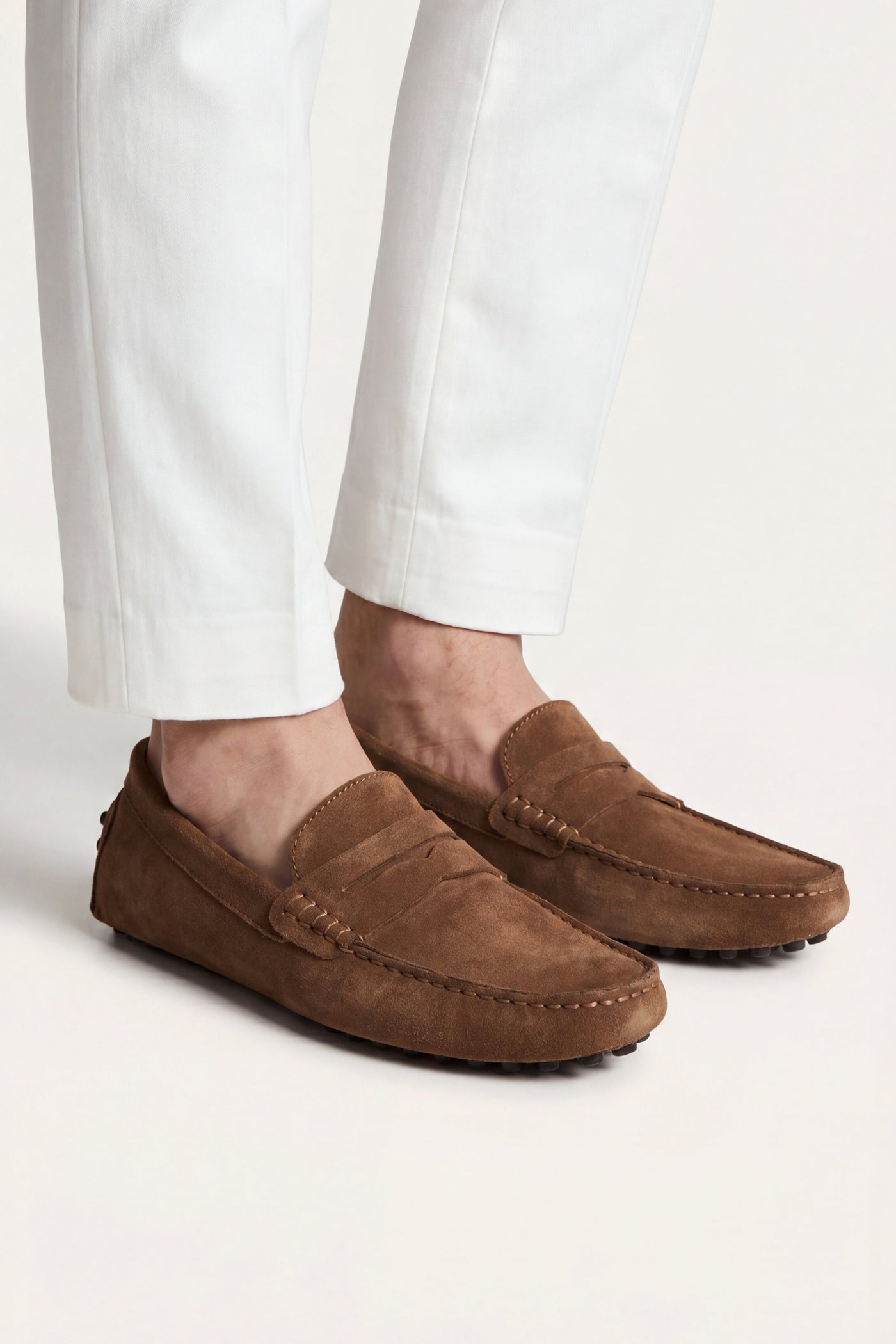 The Belvedere Set — Ravino Driver Loafer Brown