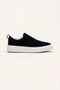 LeoMar V1 Suede Slip-On Black