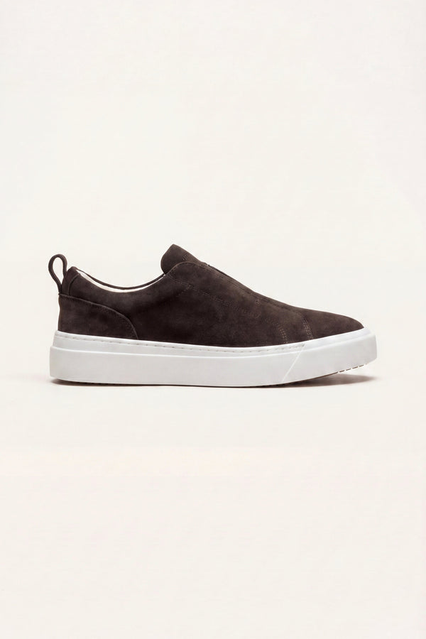 LeoMar V1 Suede Slip-On Brown