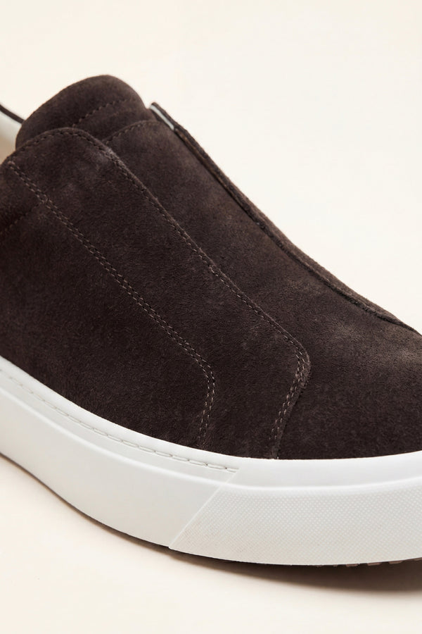 LeoMar V1 Suede Slip-On Brown