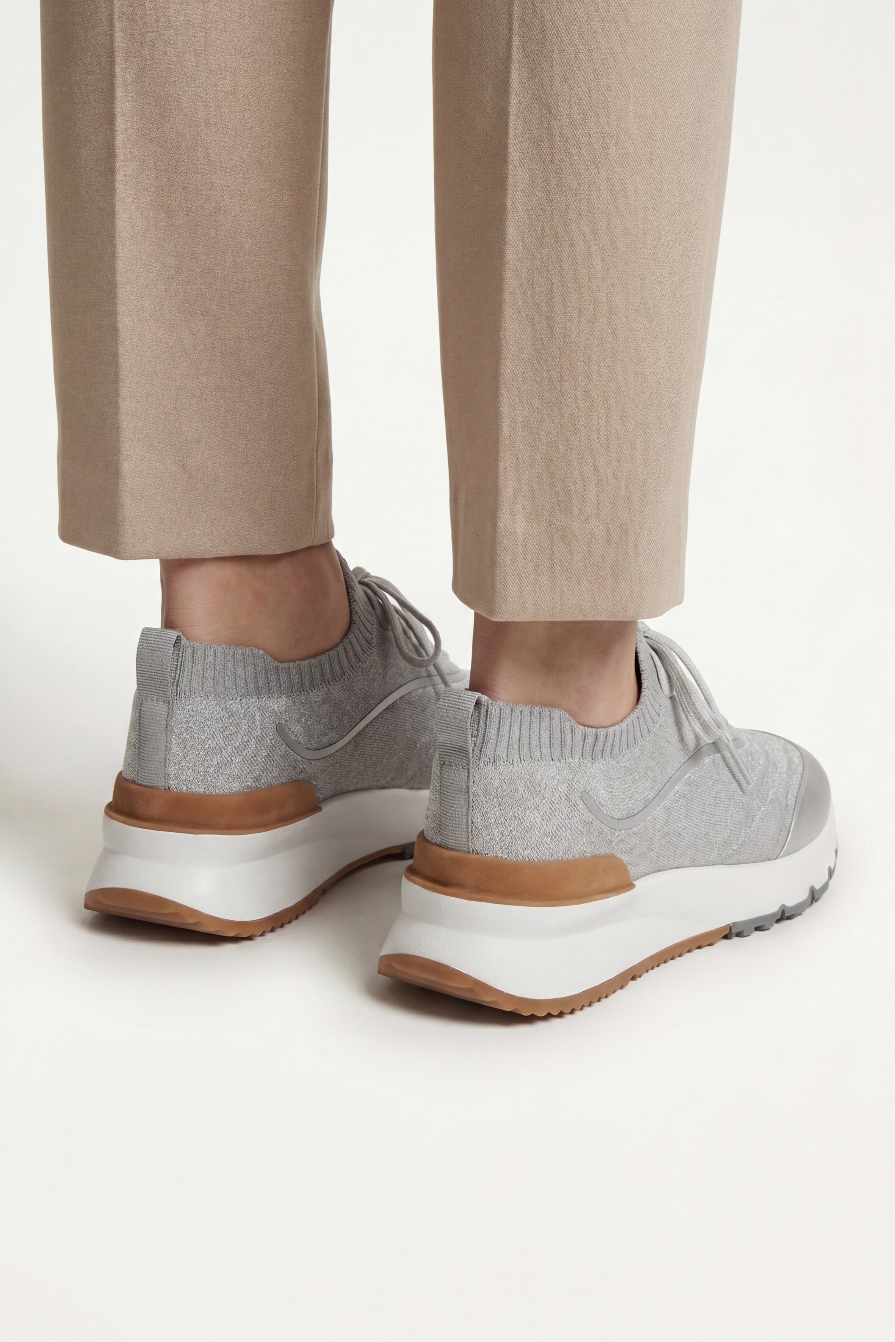 Montero Mesh Sneaker Silver