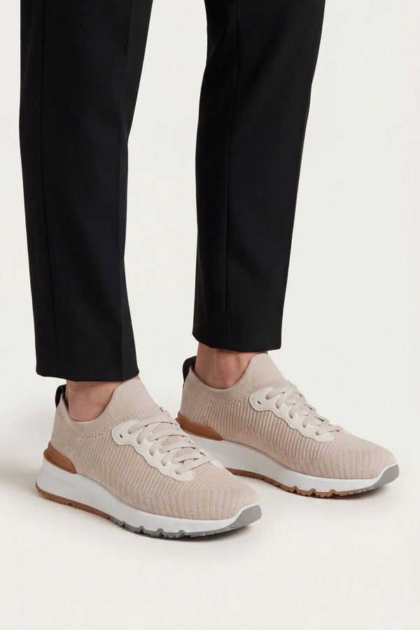 Avelino Mesh Runner Light Beige
