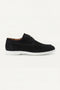 Maretti Suede Lace Shoes Black