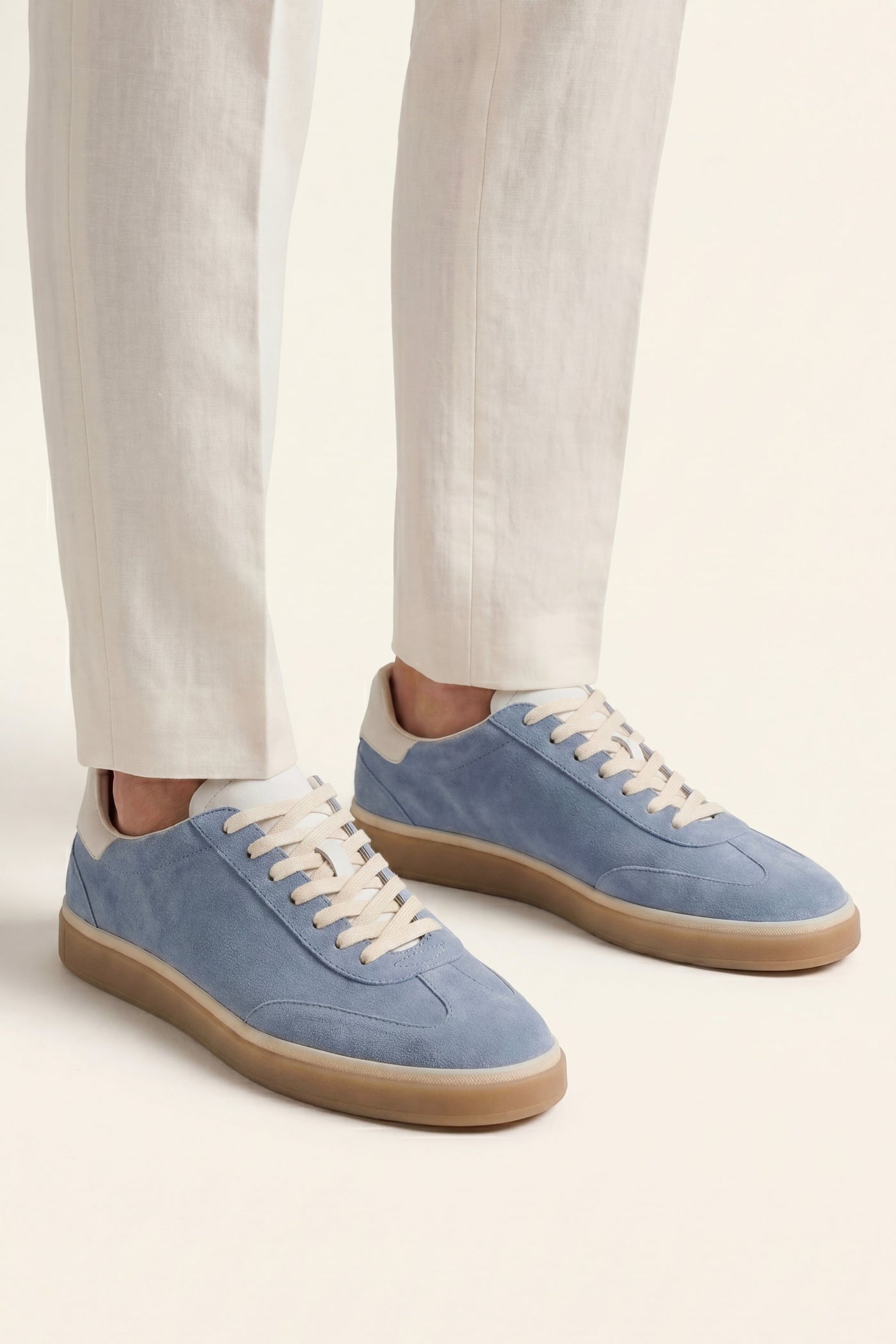 The Poljica Set — Lucca Summer Walk Sneaker Light Blue