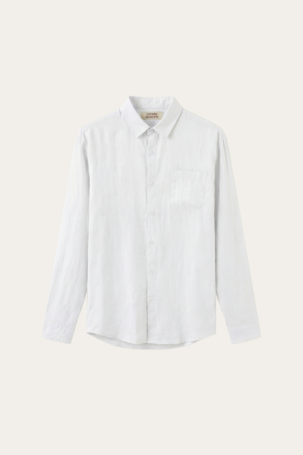 Torino Linen Shirt White