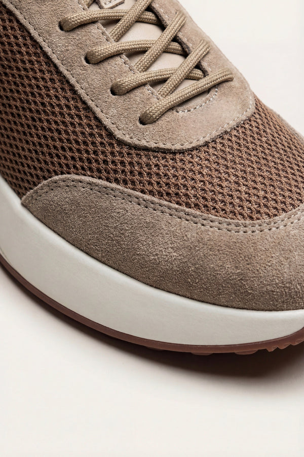 Rivaro Mesh Sneaker Brown
