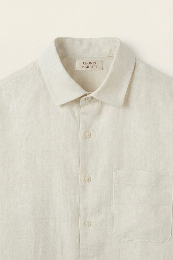 Positano Linen Shirt Cream