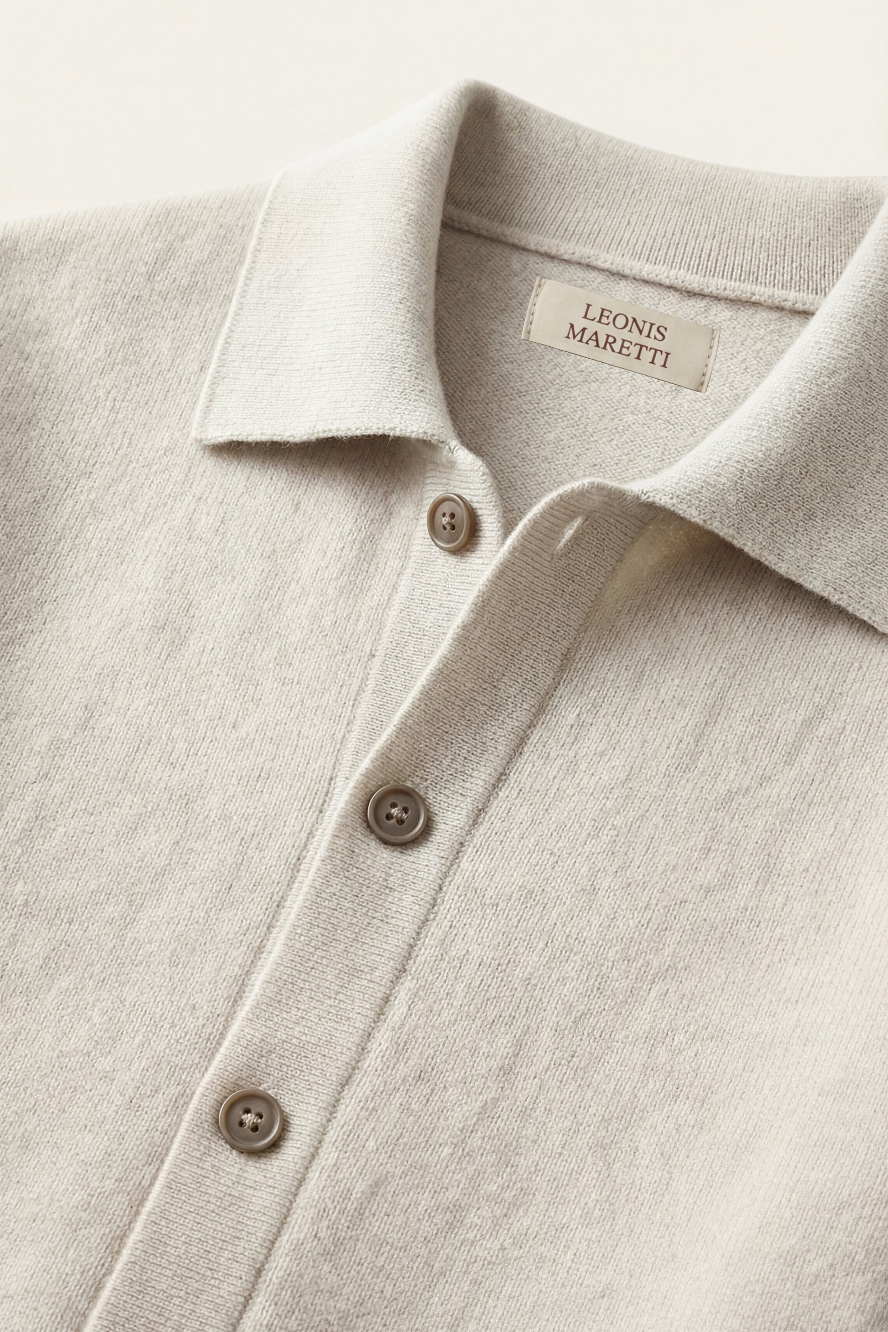 Lorenzo Cashmere Cardigan Ivory