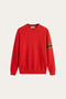 Valeno Cashmere Crewneck Sweater Red
