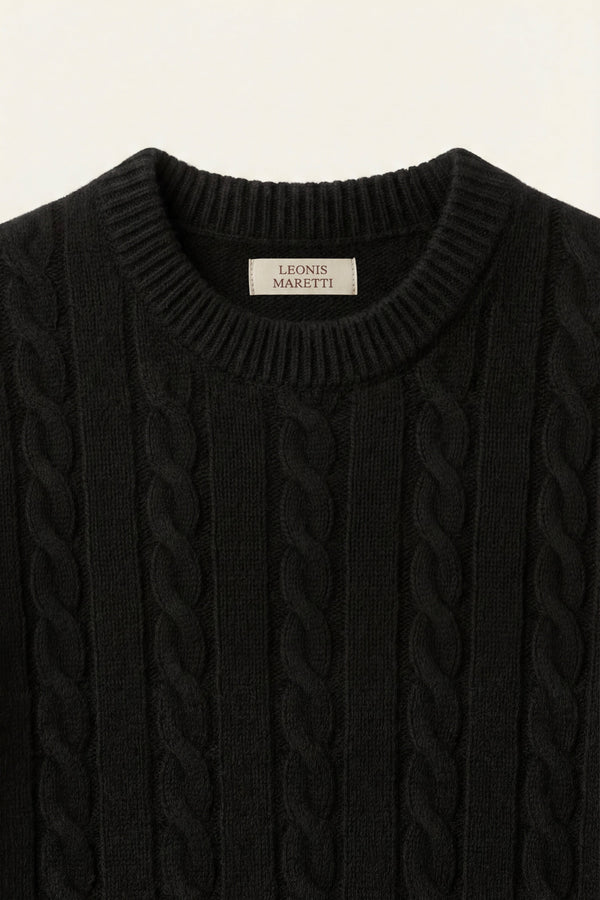 Soreno Cashmere Knit Black