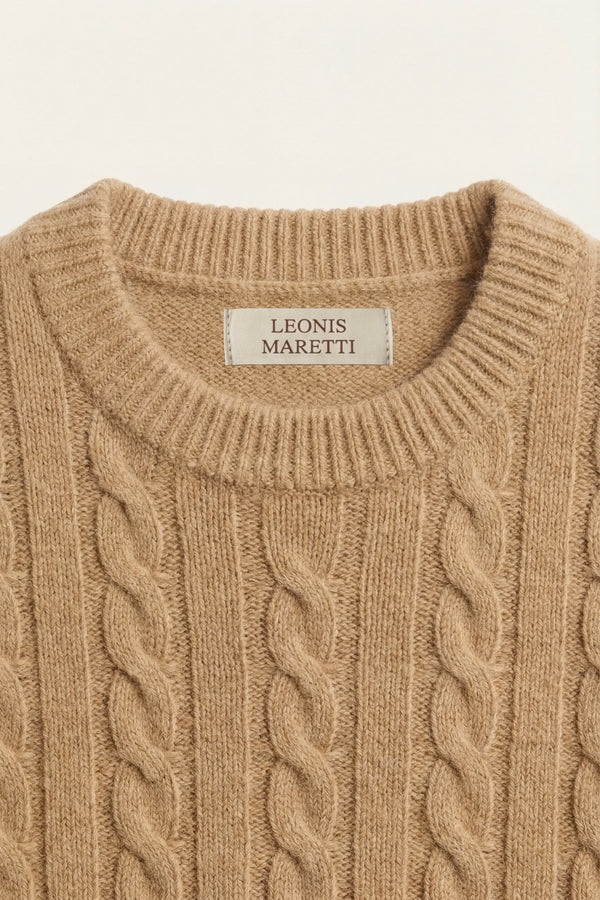 Soreno Cashmere Knit Camel