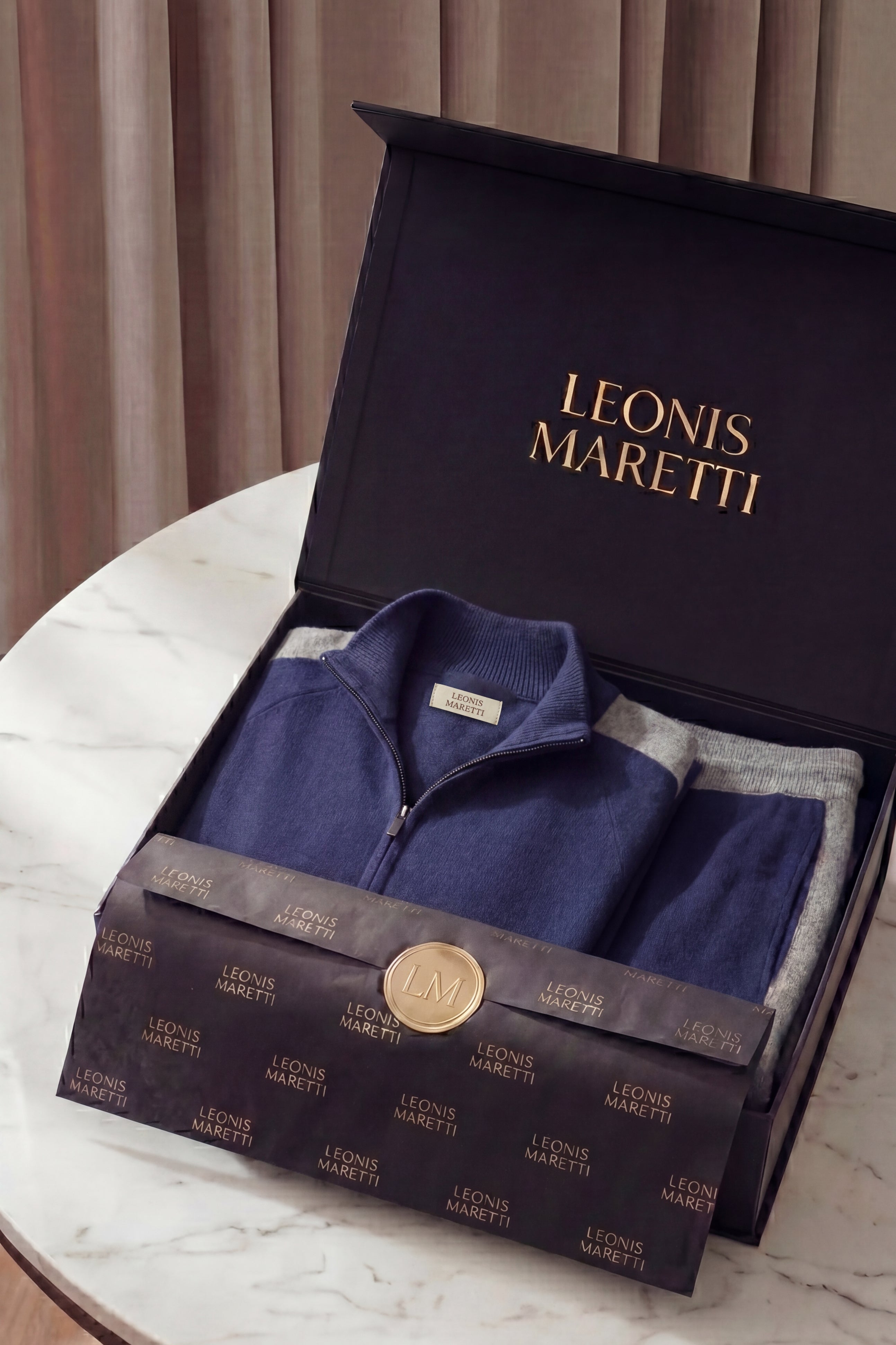 Maretti Cashmere Set Blue