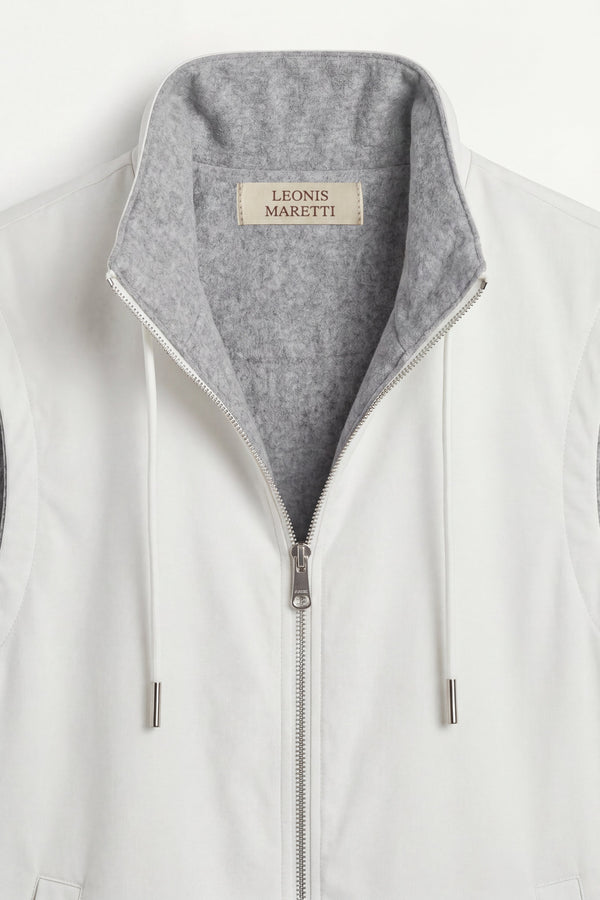 Leonis Reversible Vest Ivory