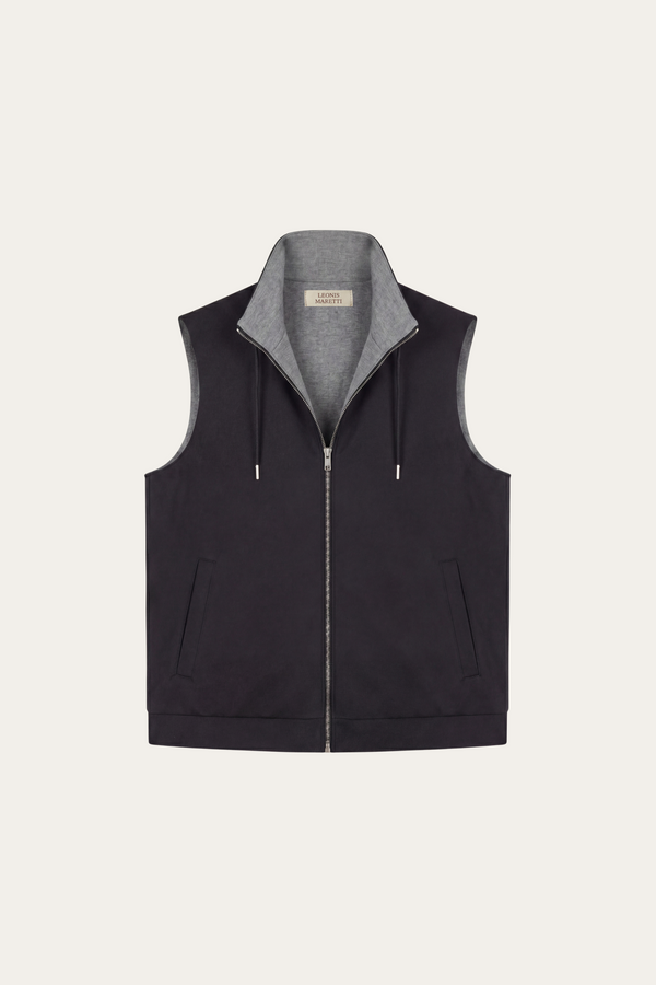 Leonis Reversible Vest Black