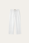 Catania Linen Pantalon White