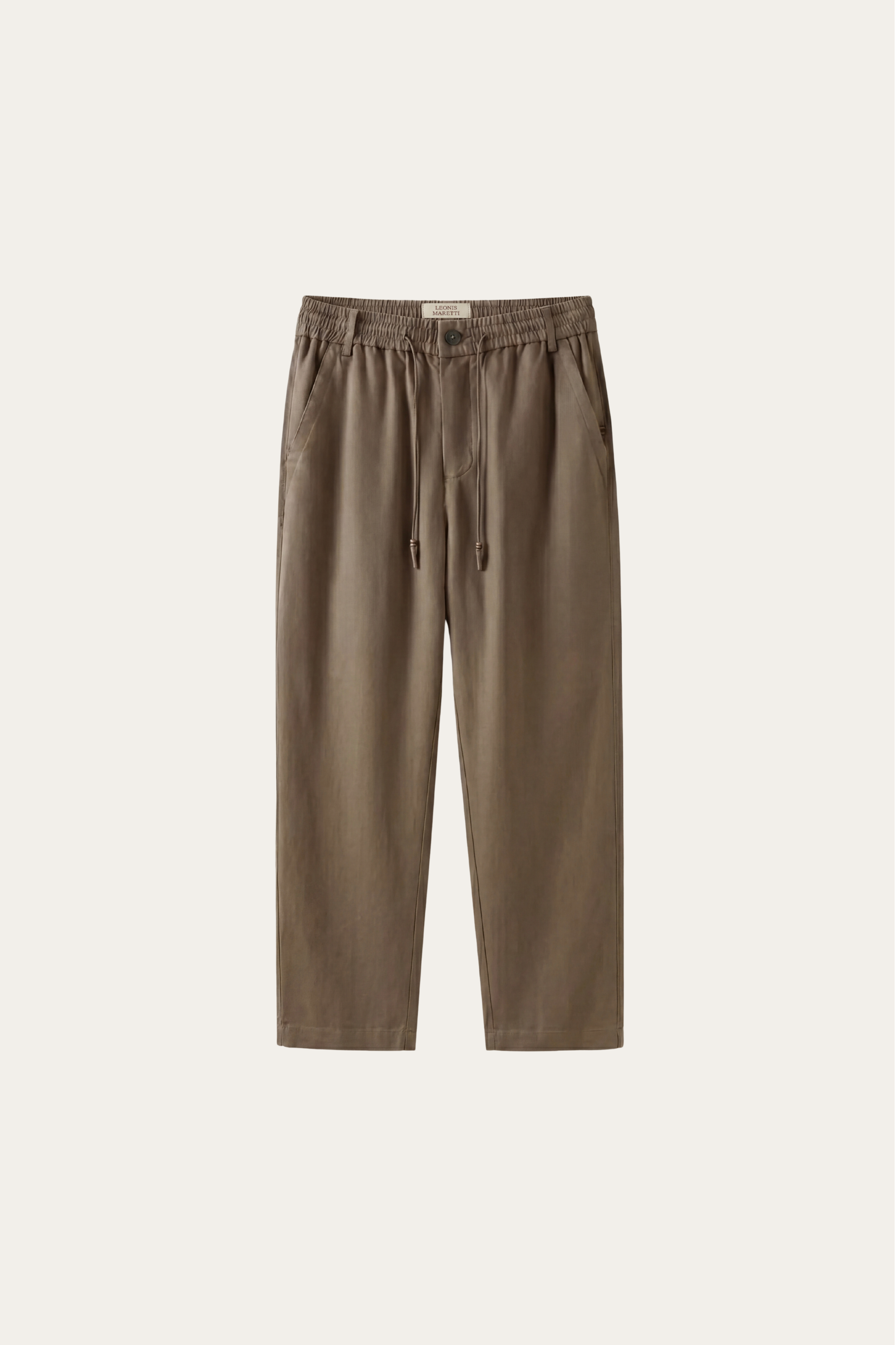 Monteria Stretch Linen Trouser Olive